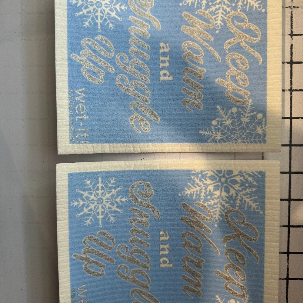 Wet-It! Swedish Treasures Dishcloth & Cleaning Cloth -Set of 2